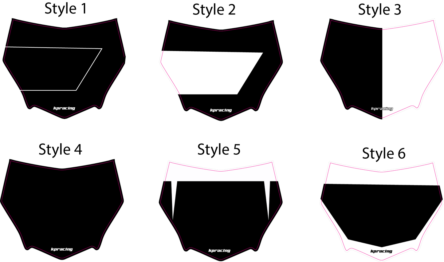 Motocutz Plate Decal